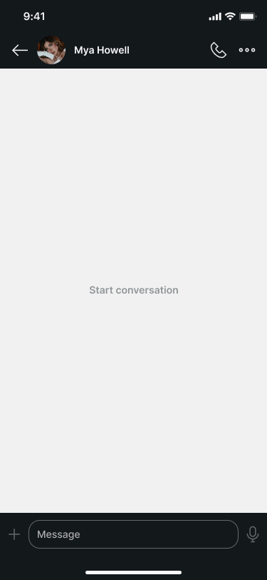 Zinglez app — Real-time chat